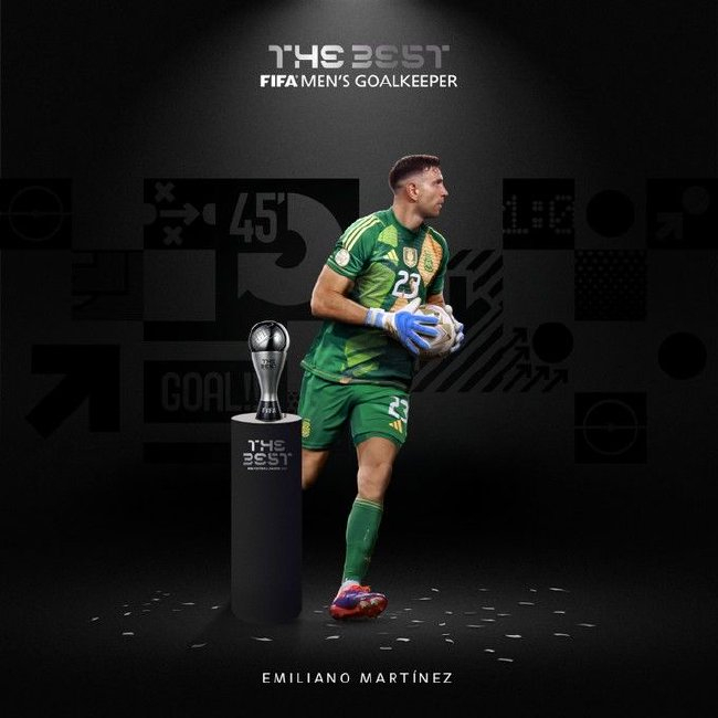 FIFA年度最佳门将:大马丁当选 FIFA年度最佳门将:大马丁当选