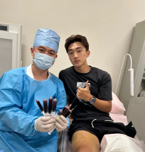 八管积液!玄智健大腿抽吸治疗晒照,赛季12场10首发